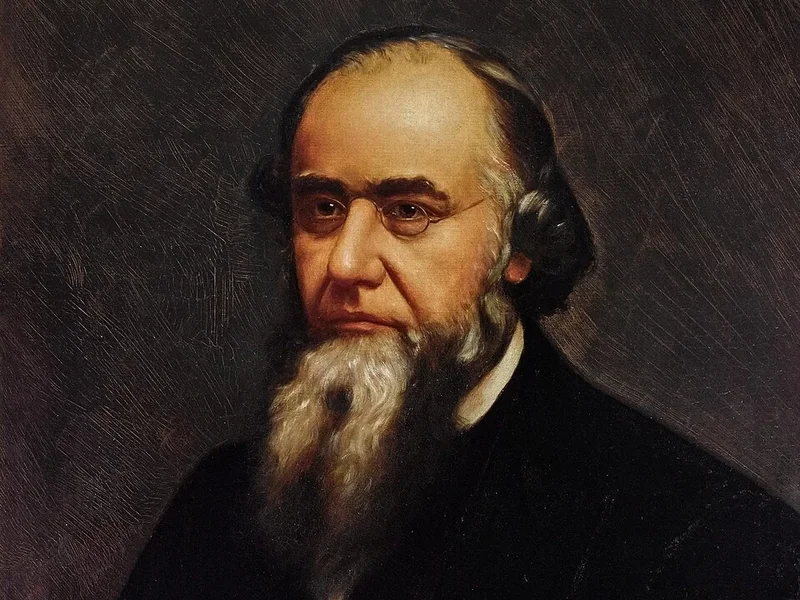 1860-Charles Patterson Filson - Ritratto di Edwin M. Stanton, Segretario alla Guerra di Lincoln